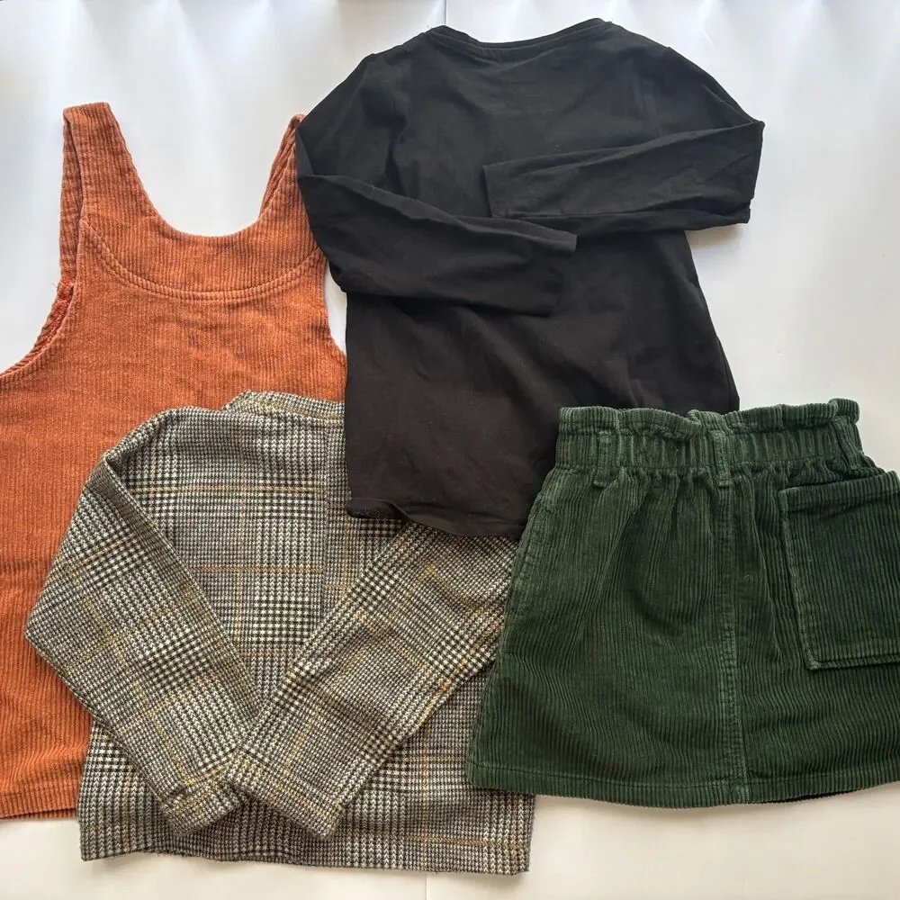Zara Gilrs Size 5Y - Fall Winter Bundle - Skirt/ Tops/ Dress